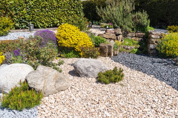 Decorative Gravel Installation in Saint Johns