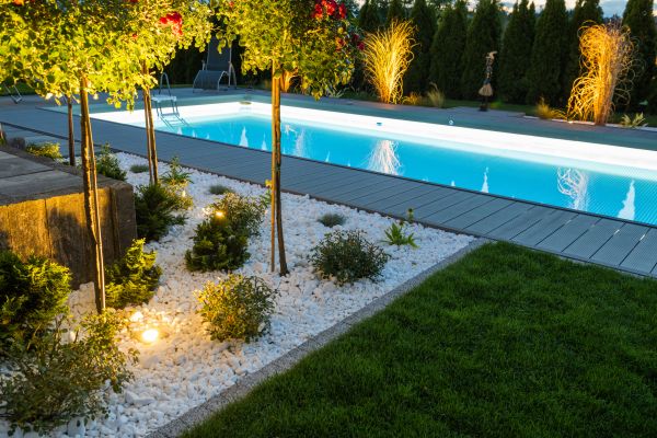 Pool Landscaping Service in Saint Johns