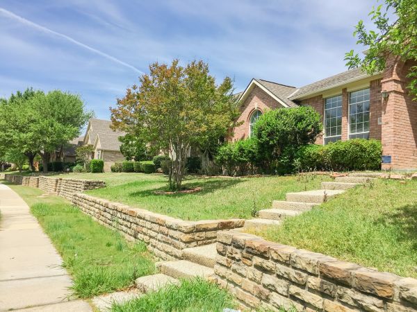 Sloped Yard Landscaping in Saint Johns